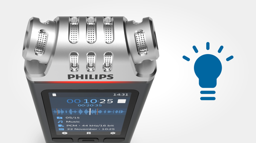 Smart recording and playback functions for best recording results