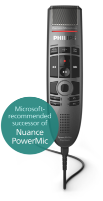 Micrófono de dictado SpeechMike Premium Touch