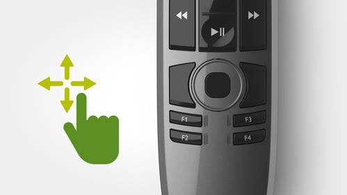 Integrated mouse functions for added convenience