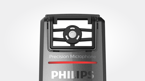 Decoupled free-floating microphone for precise recordings without background noise