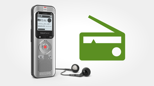FM radio recording to record your favourite radio programmes