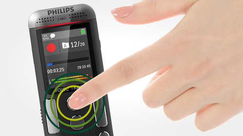 One-touch operation for instant recording