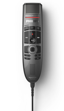 Micrófono de dictado SpeechMike Premium Touch