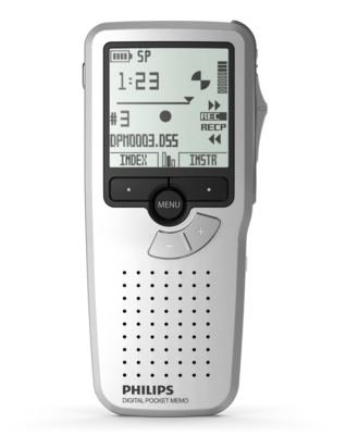 PocketMemo voice recorder