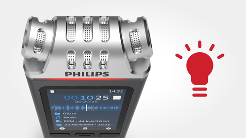 Smart recording and playback functions for best recording results