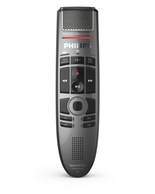 SpeechMike Premium Air Wireless Dictation Microphone