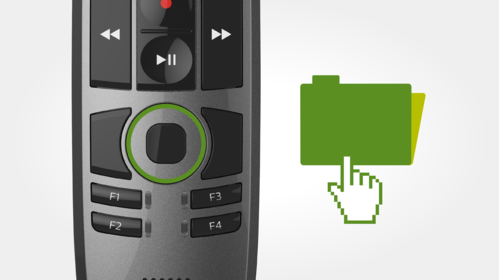 Sensor táctil para función de mouse