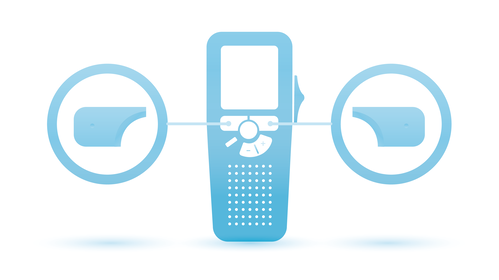 Intuitive menu control with "smart buttons"