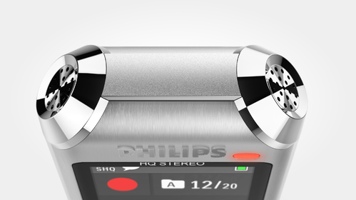 High-quality microphone for utmost speech clarity