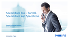 SpeechExec and SpeechLive