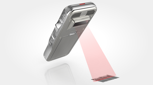 Integrated barcode scanner for streamlined documentation