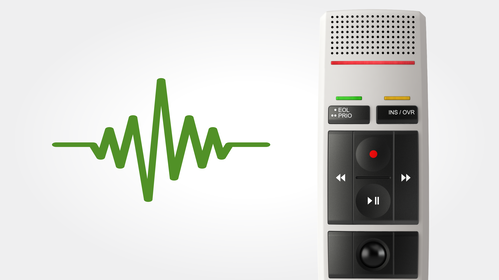 Geared for speech recognition