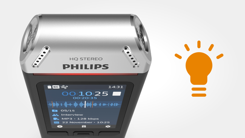 Smart recording and playback functions for best recording results