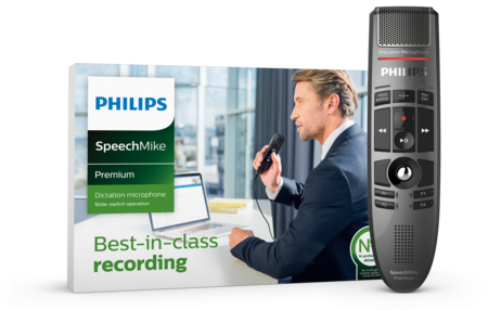 Micrófono de dictado SpeechMike Premium