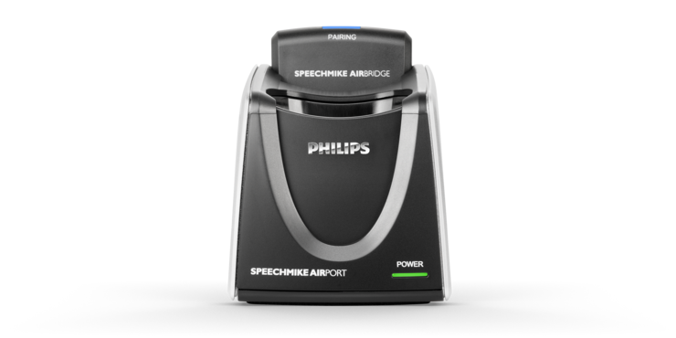 SpeechMike Air wireless dictation microphone
