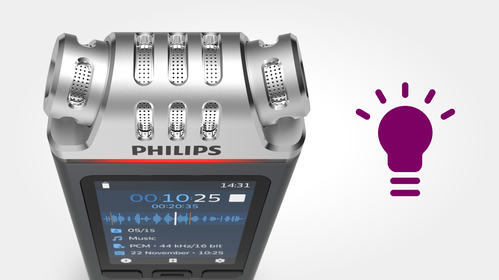 Smart recording and playback functions for best recording results