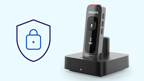 Secure, encrypted communication with IT-compliant design for safe clinical use