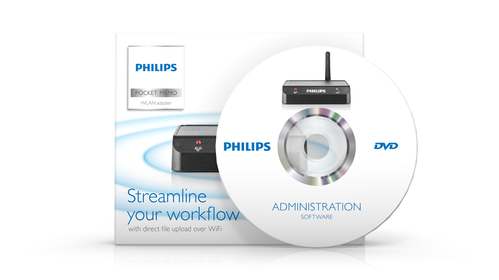 Optional administration software for remote management of multiple WLAN adapters